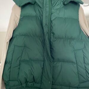 Lululemon Athletica Green Puffer Vest